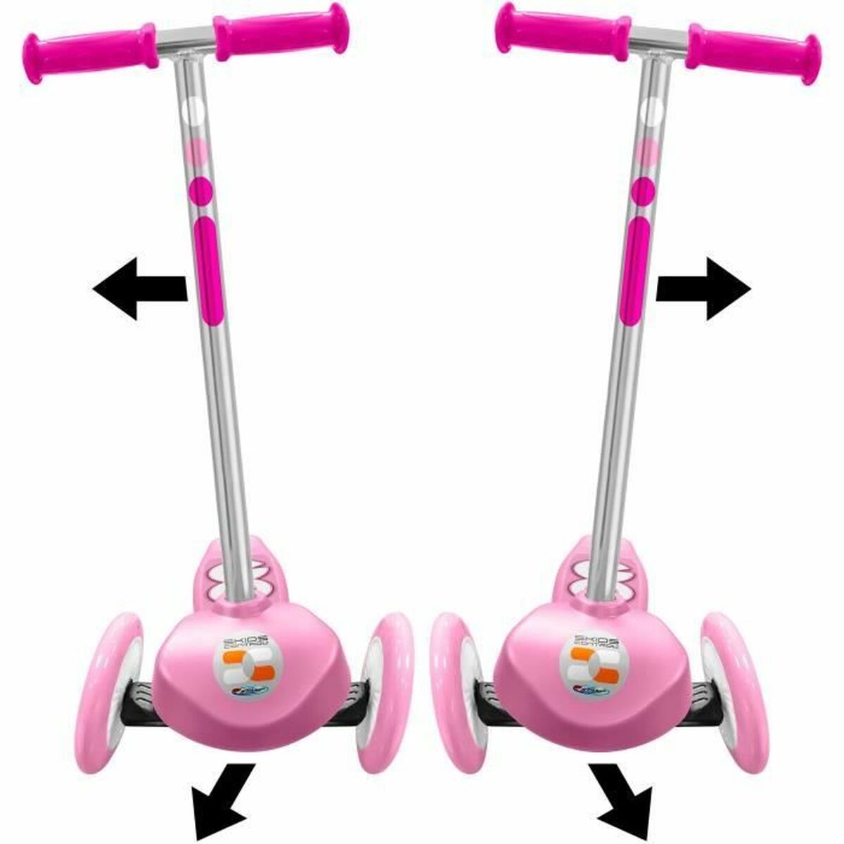 Sparkcykel Stamp SKIDS CONTROL Rosa - 5