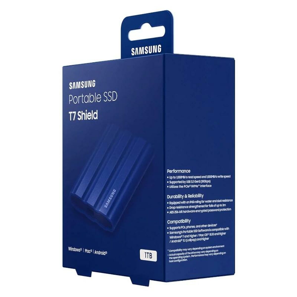 Extern Hårddisk Samsung MU-PE1T0R 1 TB SSD - 3