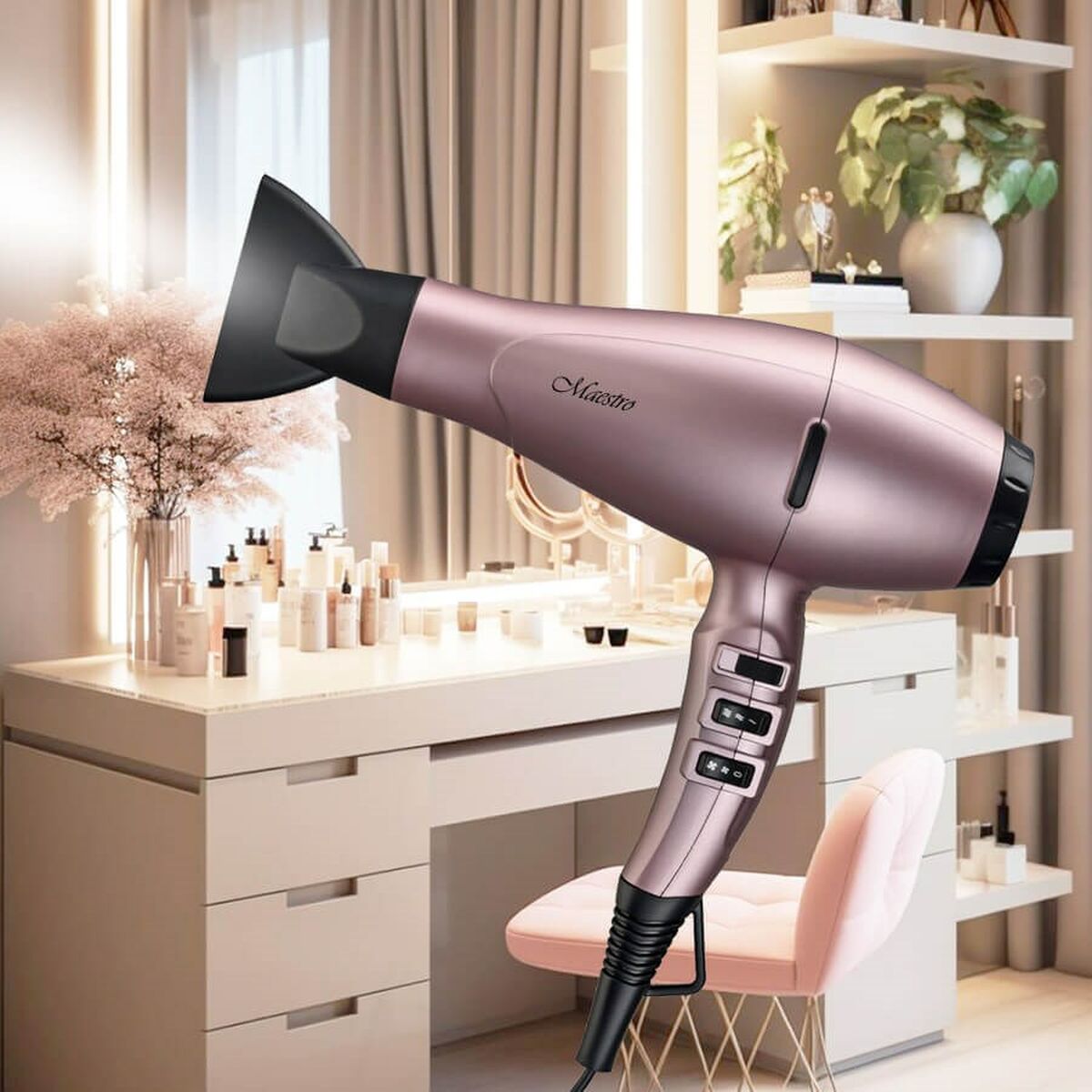 Hårtork Feel Maestro MR-224 Svart 2300 W - 2