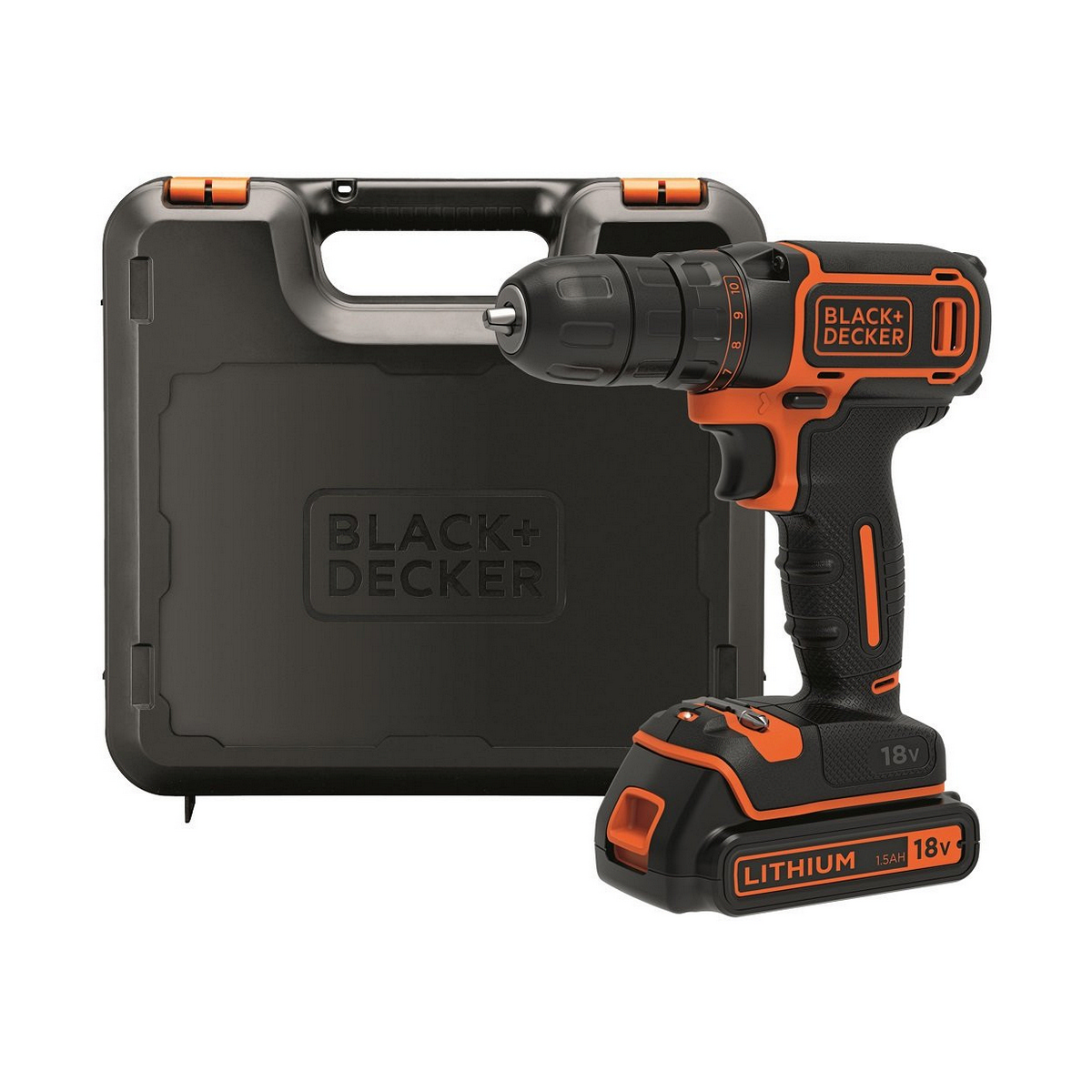 Förare borr Black & Decker BDCDC18 - 8