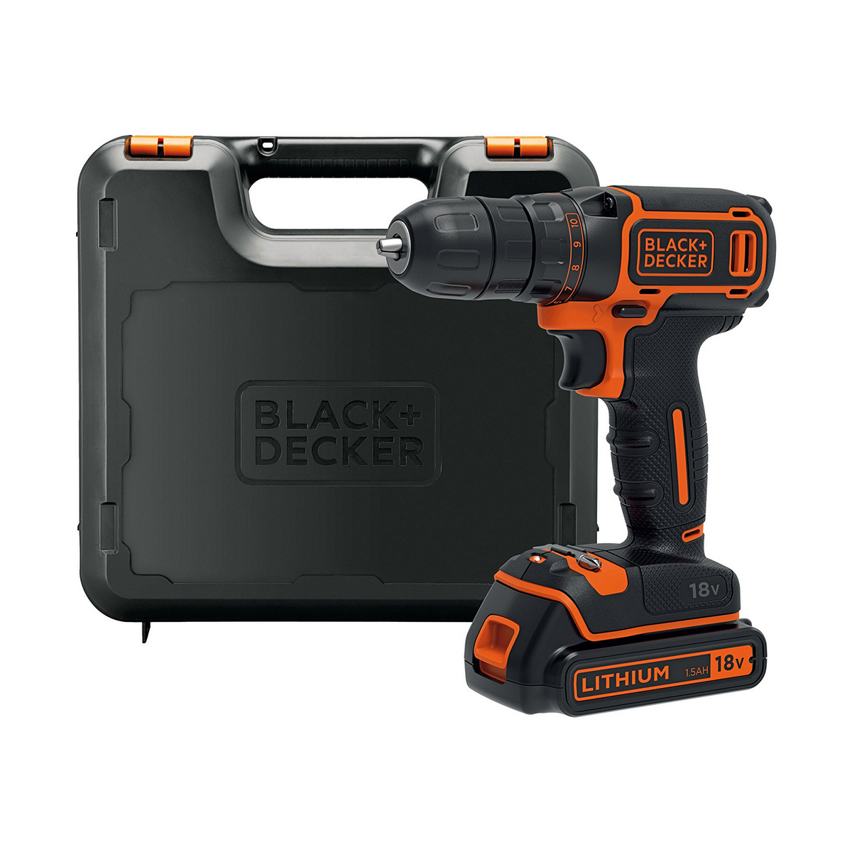 Förare borr Black & Decker BDCDC18 - 9