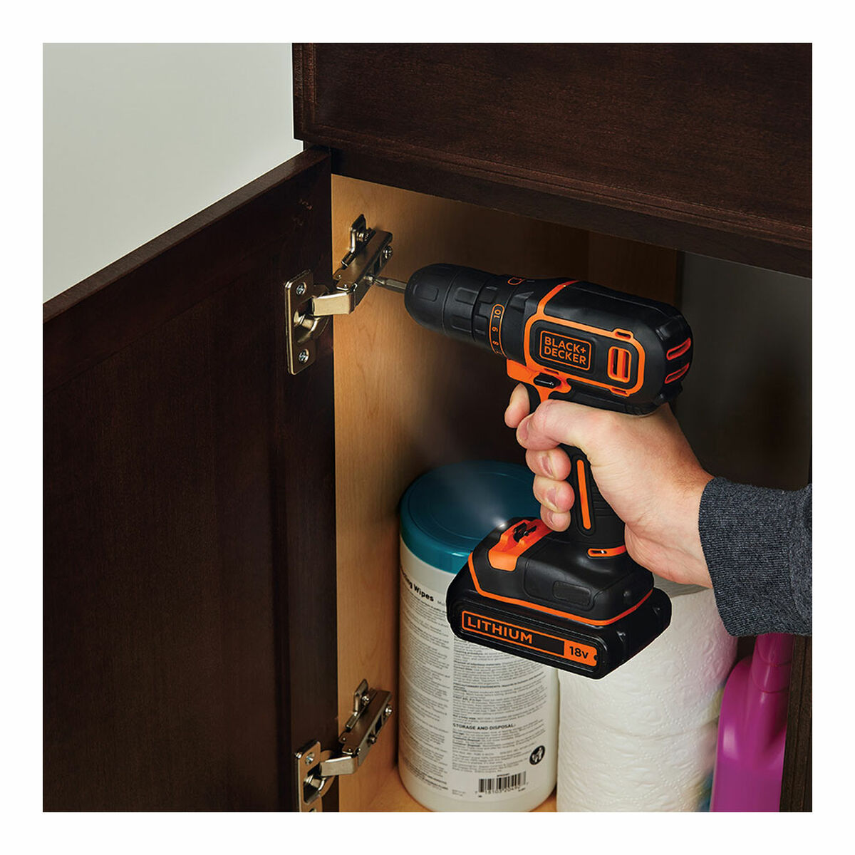 Förare borr Black & Decker BDCDC18 - 17