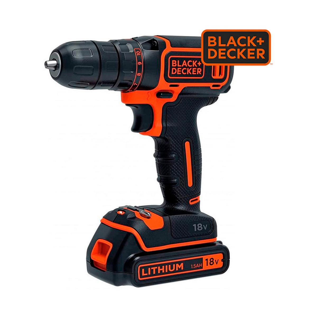 Förare borr Black & Decker BDCDC18 - 6