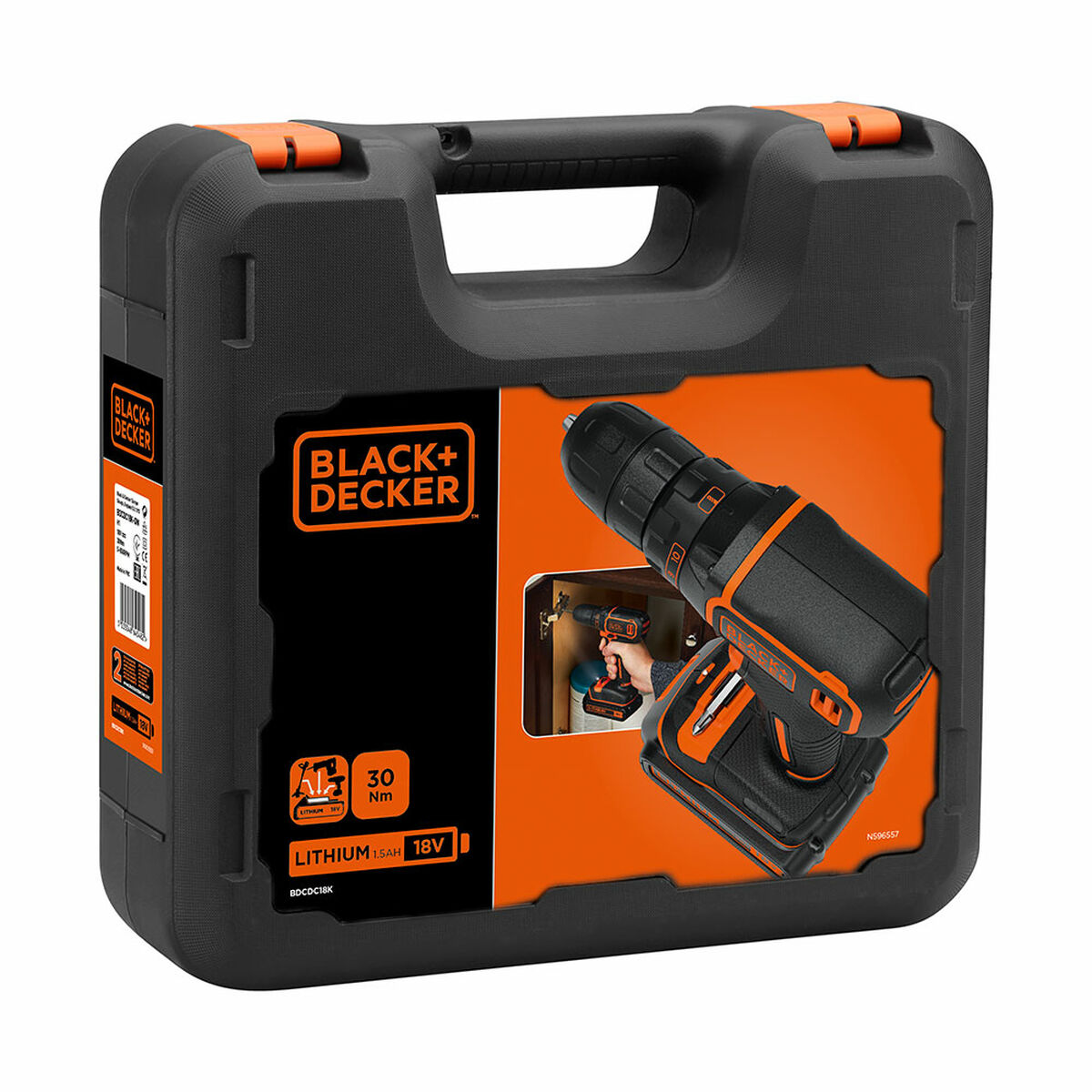 Förare borr Black & Decker BDCDC18 - 16