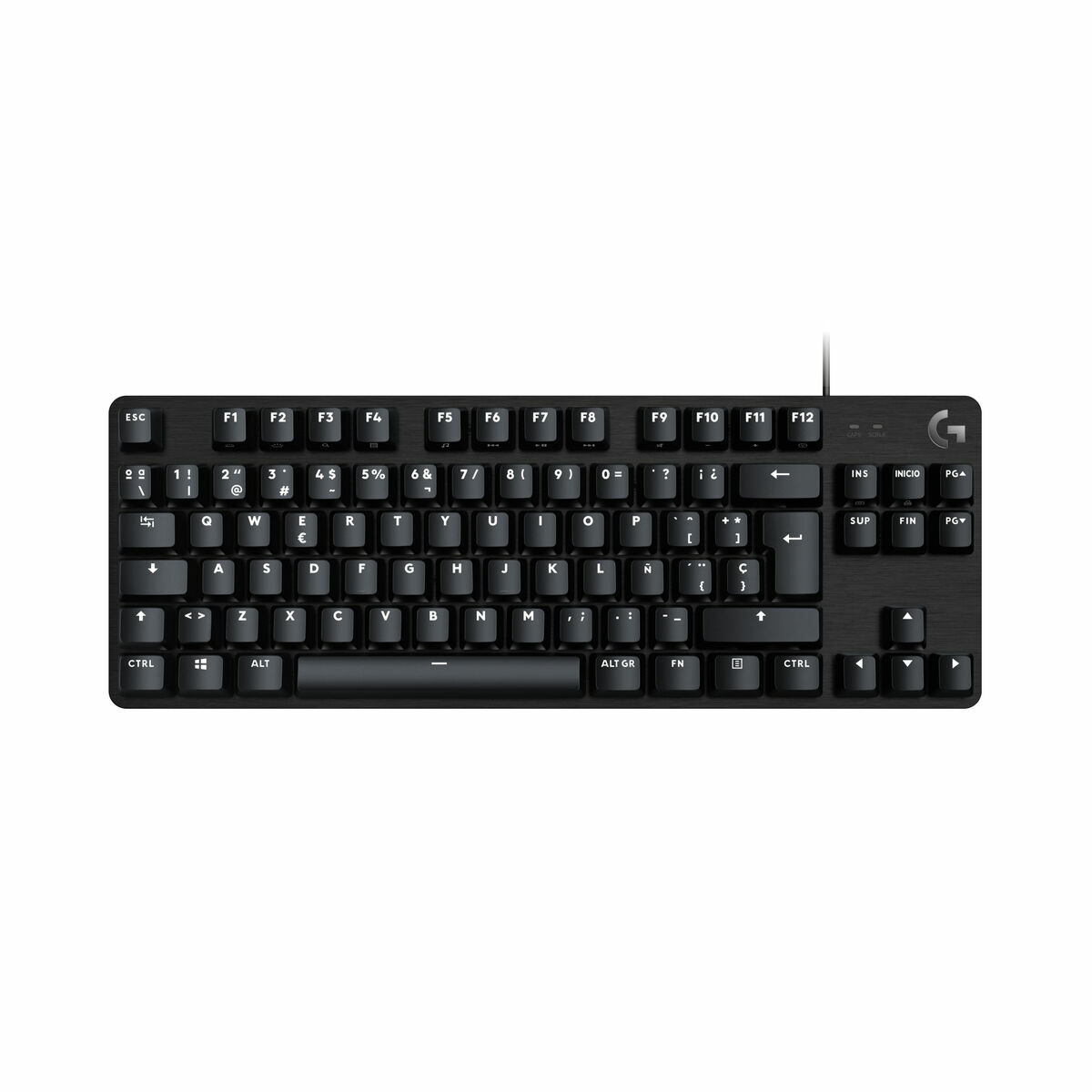 Gaming Tangentbord/ OR: Speltangentbord Logitech 920-010559 Qwerty Spanska Svart spanska QWERTY