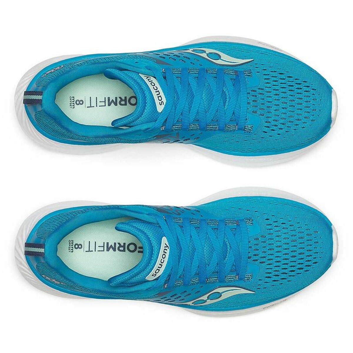 Löparskor, Vuxna Saucony Ride 17 Blå - 4