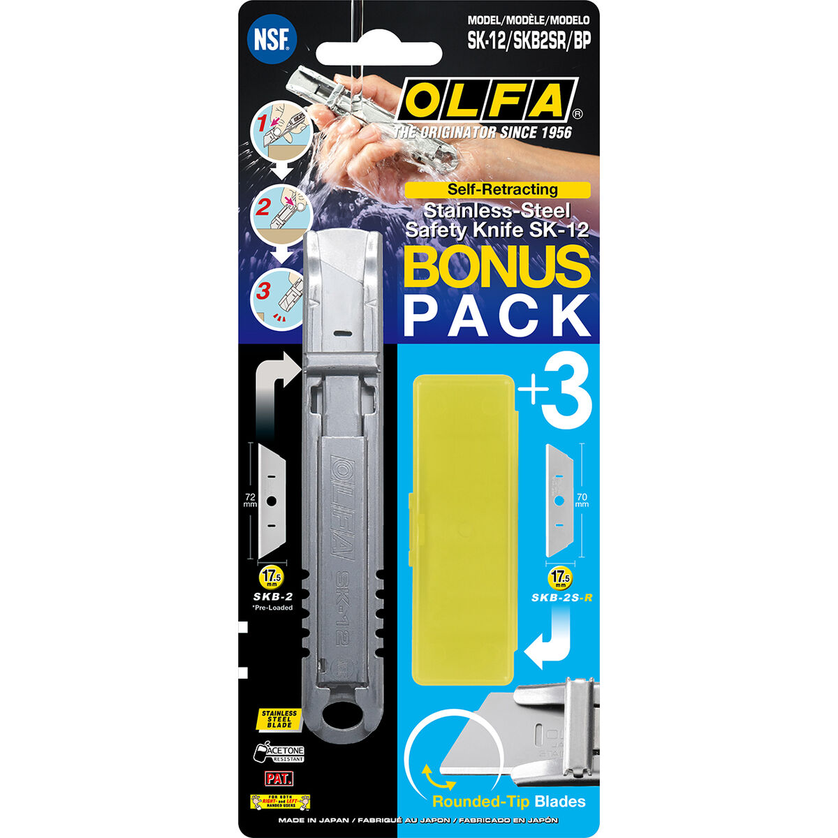 Brytbladskniv Olfa SKB-2S-R - 2