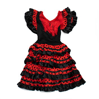Klänning Flamenco VS-NRO-LN2 2 år