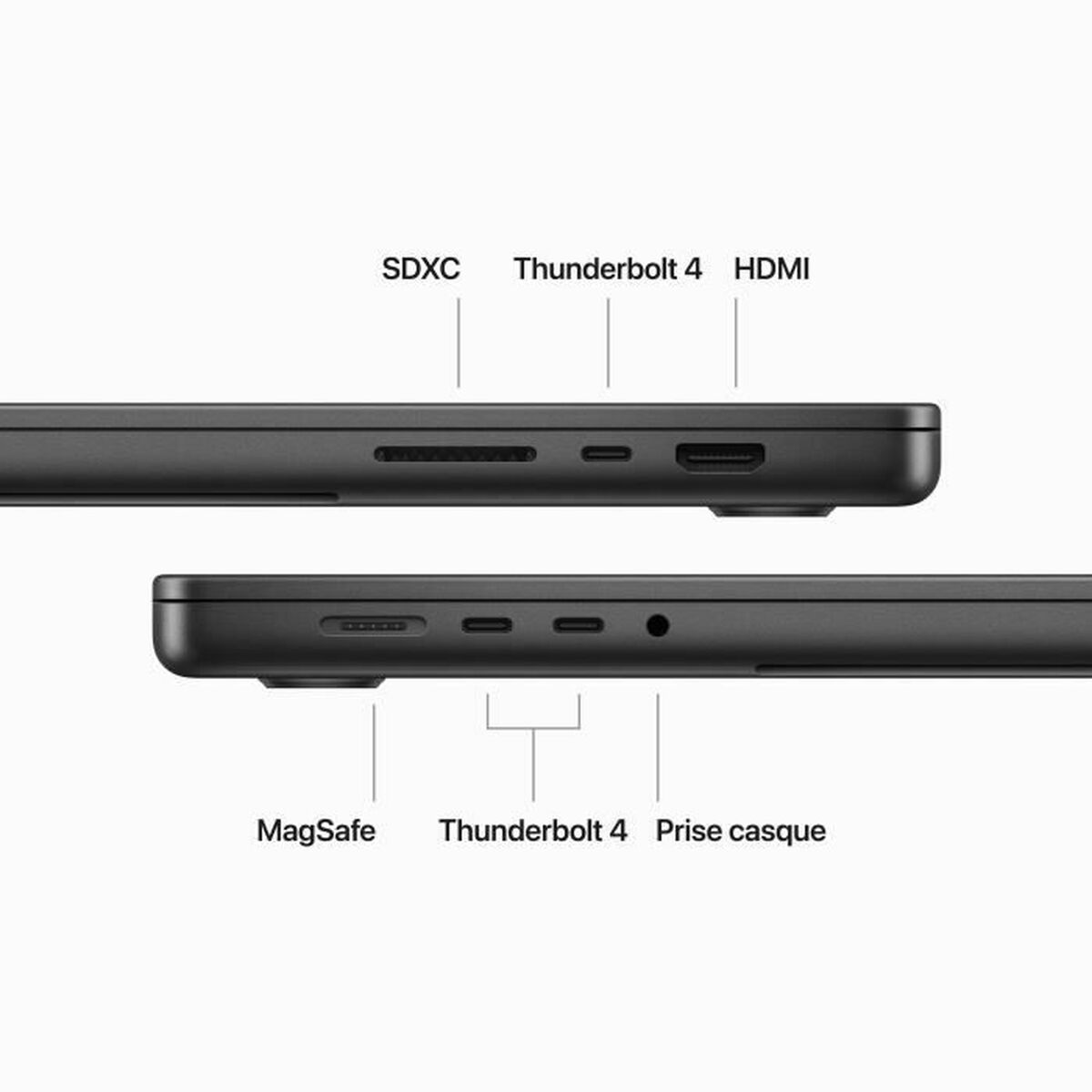 Bärbar dator Apple MacBook Pro (2023) 16" 18 GB RAM 512 GB Azerty Franska M3 Pro - 2
