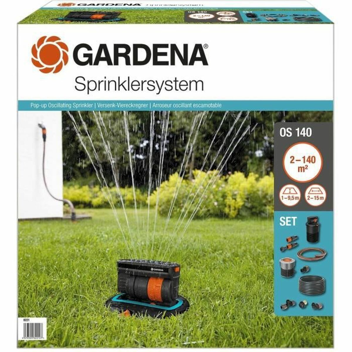 Sprinkler Gardena OS 140 - 4