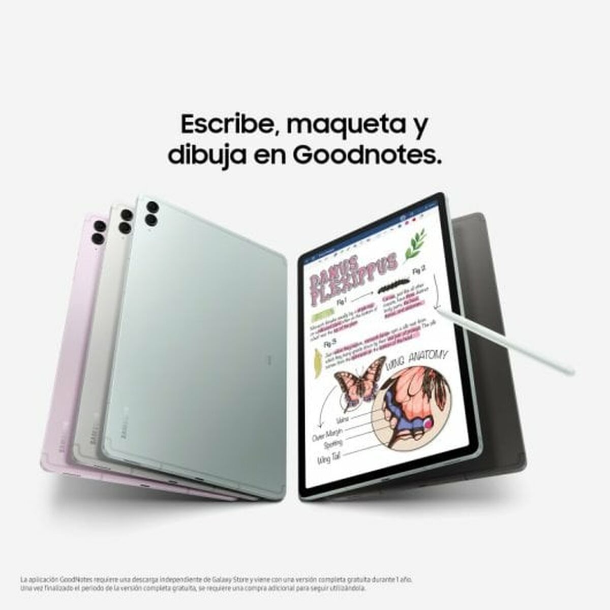 Läsplatta Samsung Galaxy Tab S9 FE 10,9" 256 GB Grön 8 GB RAM - 5
