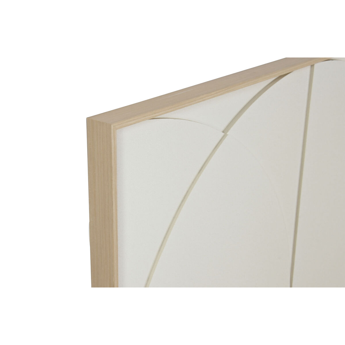 Tavla Home ESPRIT Vit Modern Skandinavisk 100 x 4 x 100 cm (2 antal) - 2