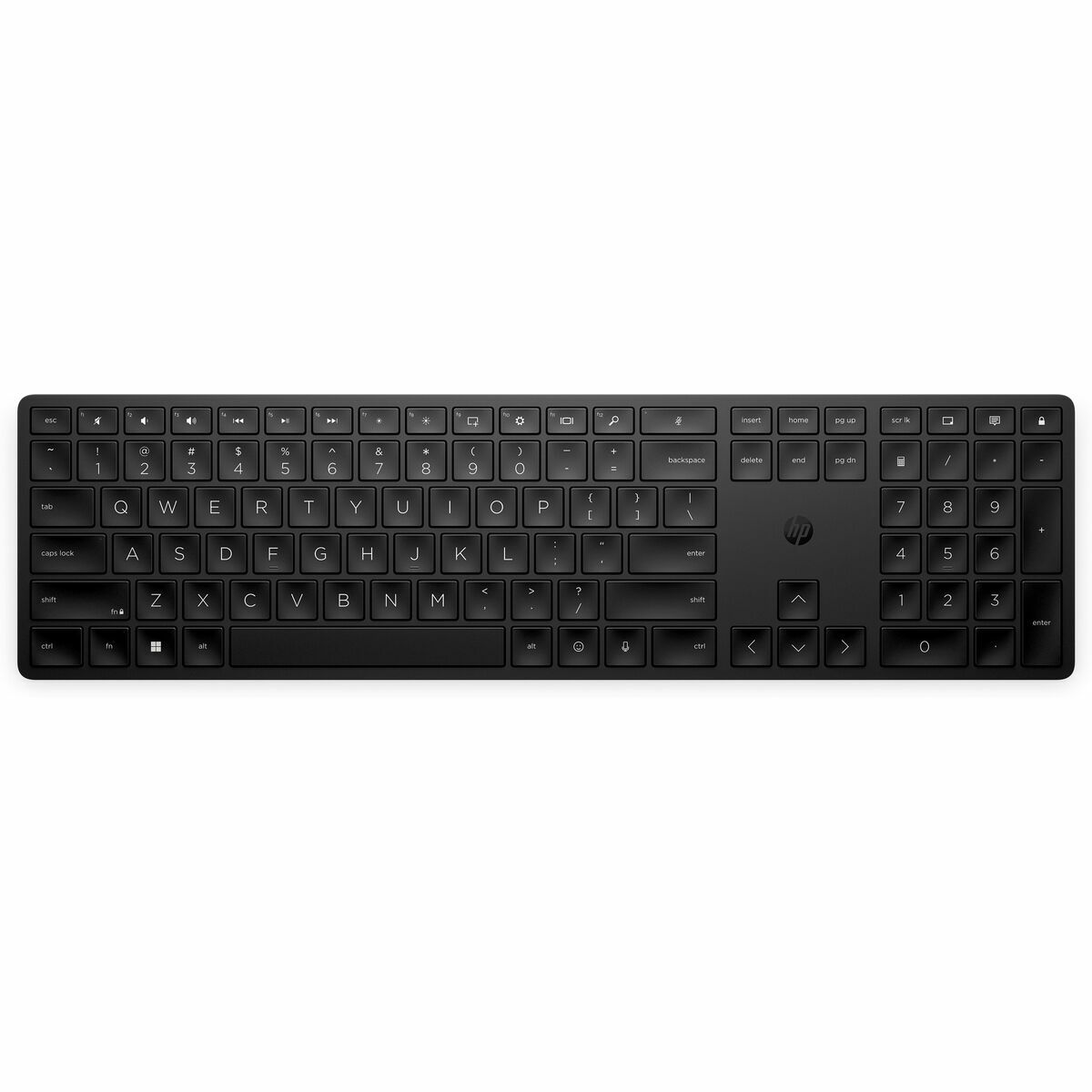 Trådlöst Tangentbord HP 4R177AA#ABE Qwerty Spanska Svart