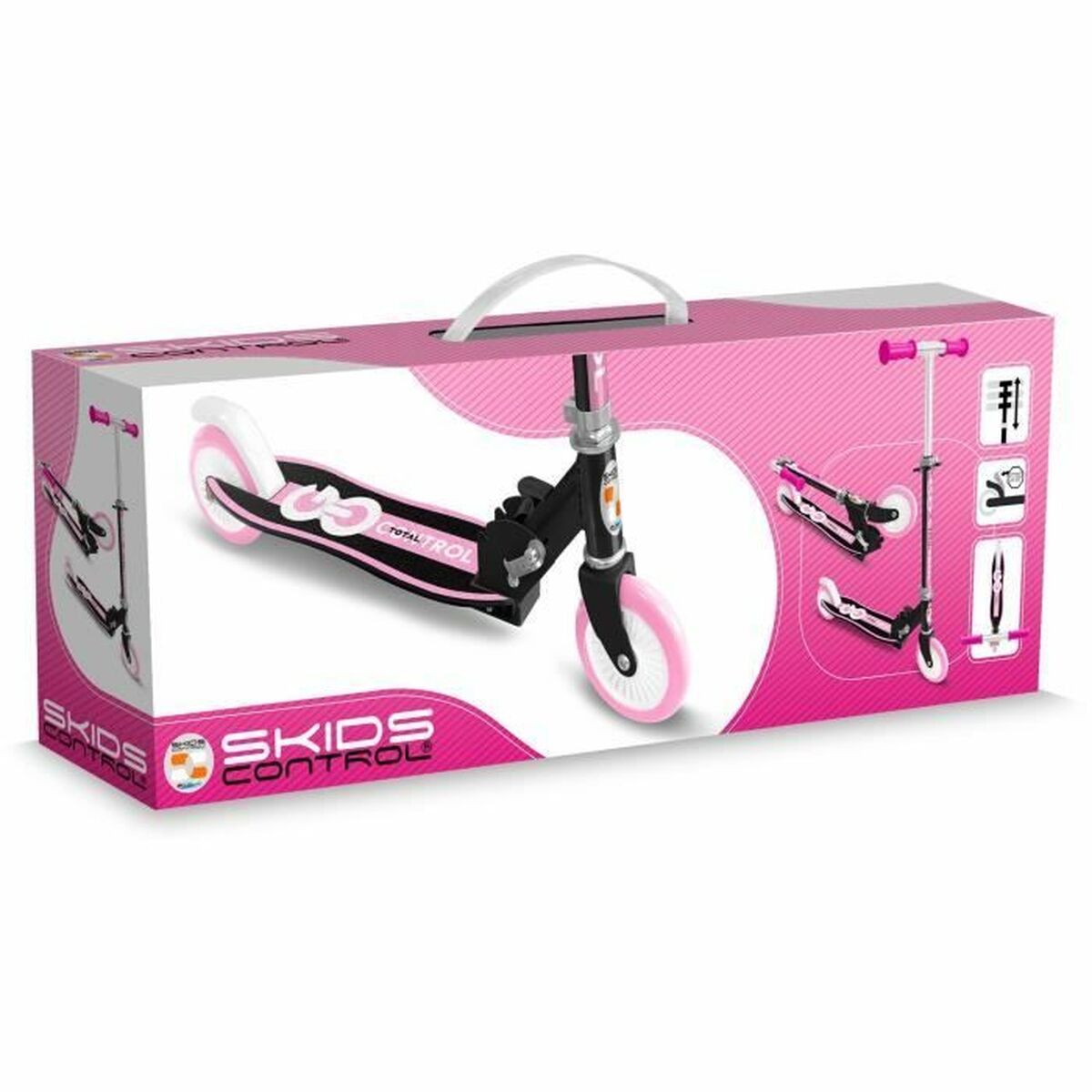 Sparkcykel Stamp SKIDS CONTROL Rosa - 4