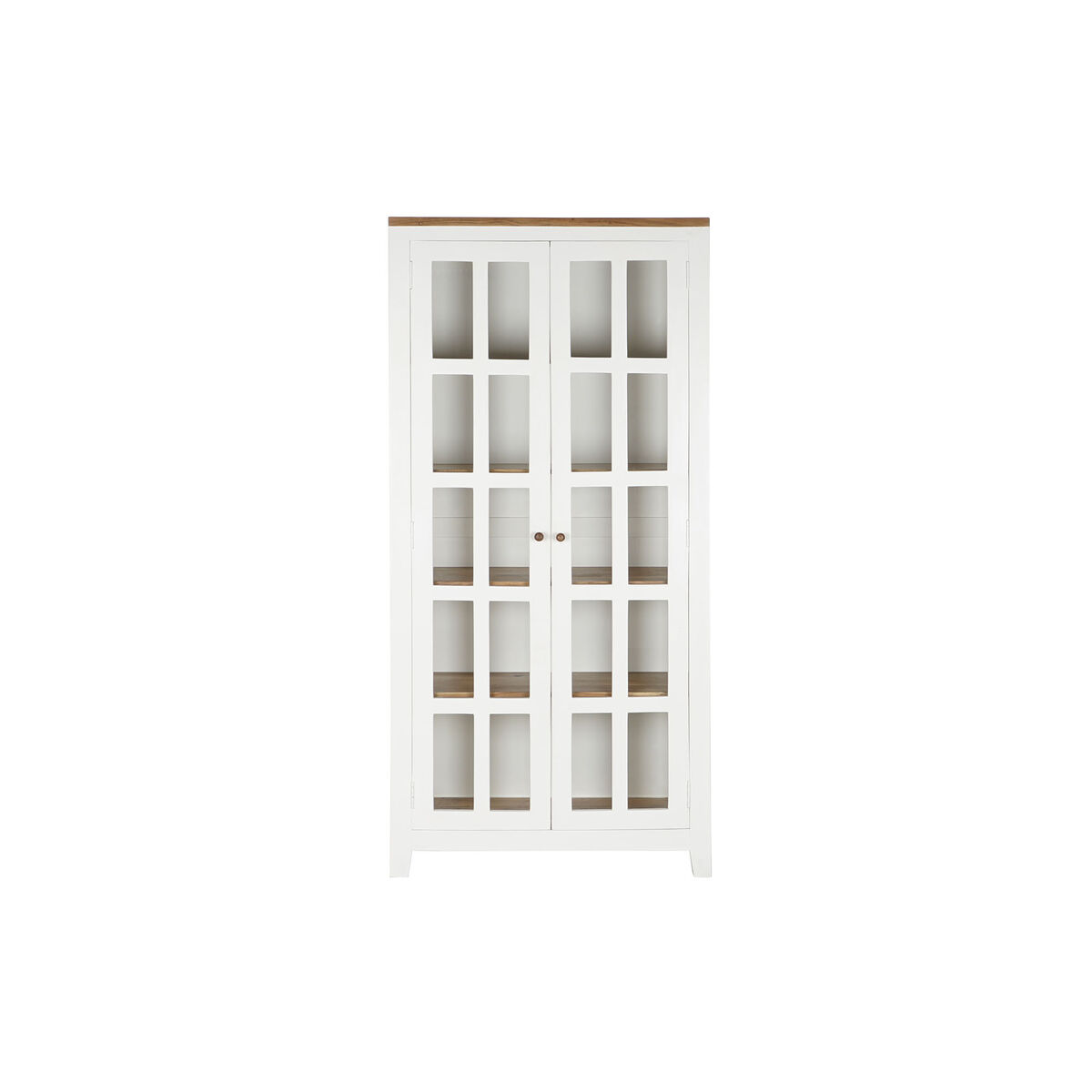 Visningsställ DKD Home Decor Glas Akaciaträ Mangoträ 90 x 40 x 190 cm - 7