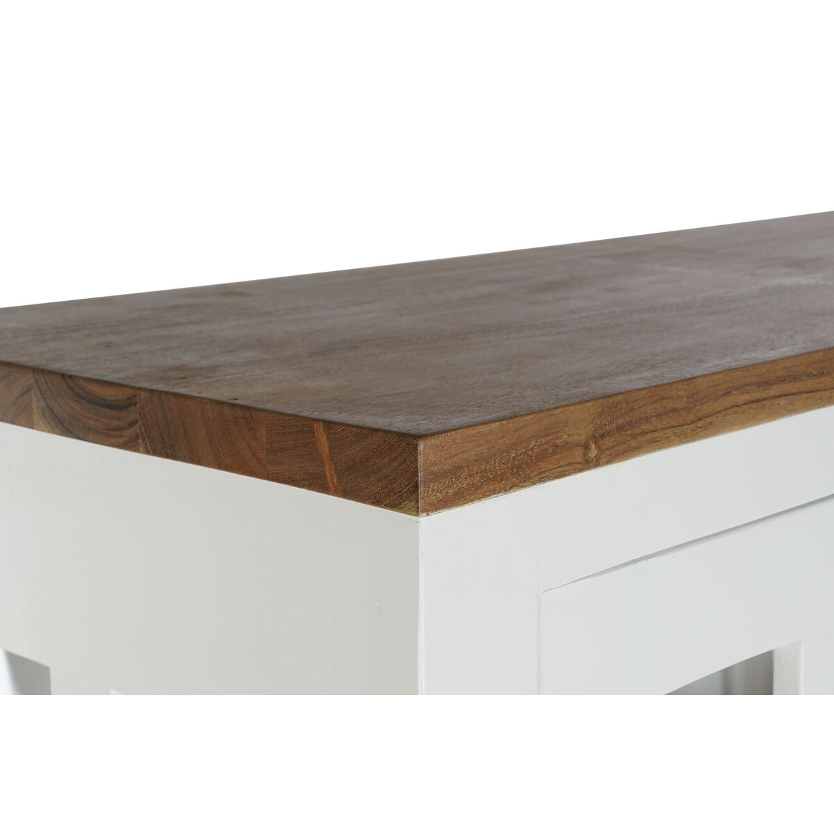 Visningsställ DKD Home Decor Glas Akaciaträ Mangoträ 90 x 40 x 190 cm - 2