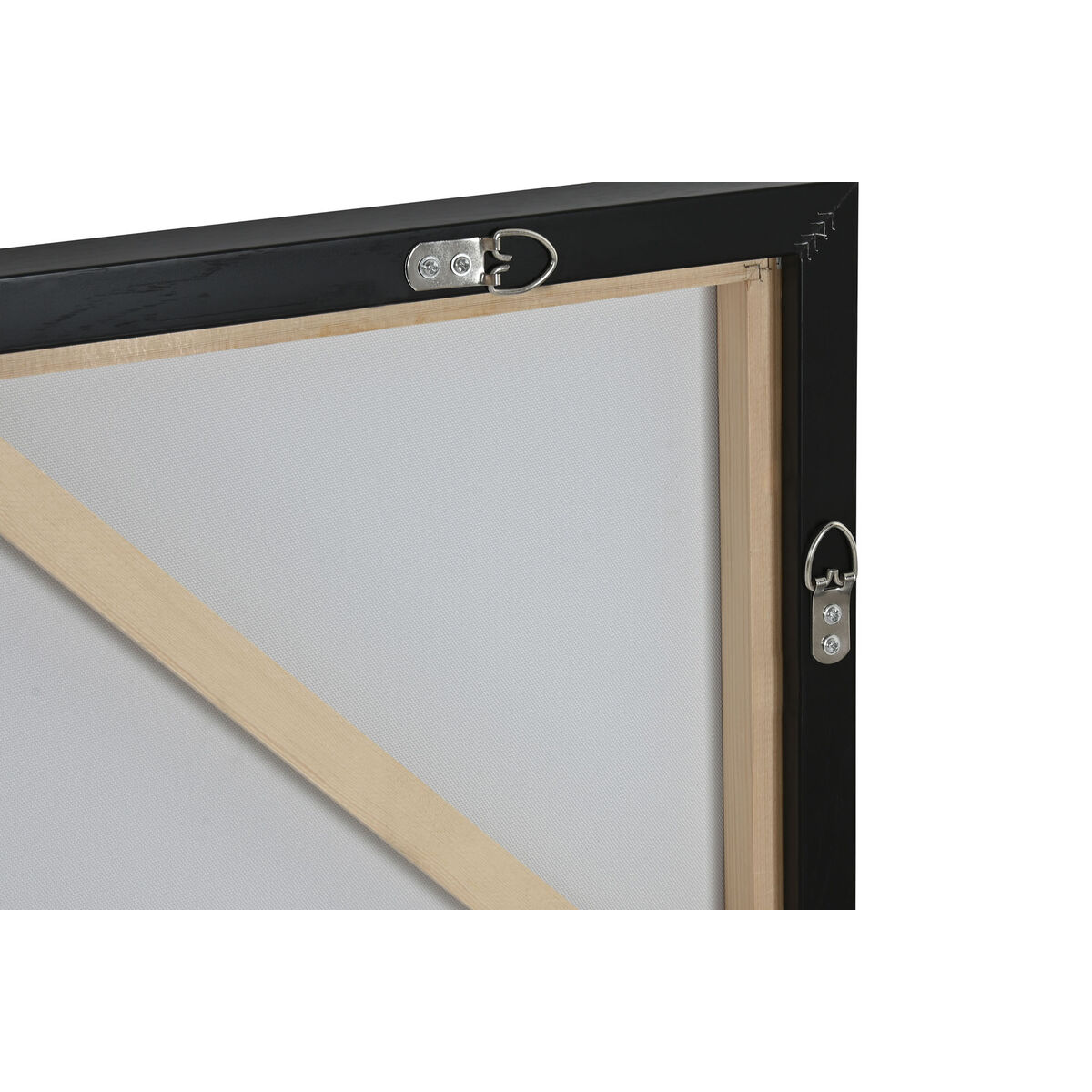 Tavla Home ESPRIT Svart Grön Modern Urban 100 x 4 x 100 cm (2 antal) - 4