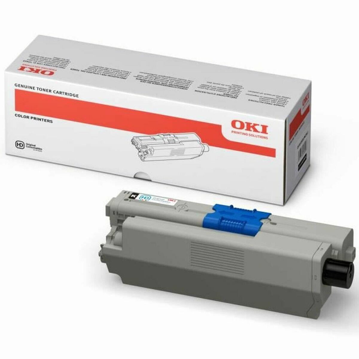 Toner OKI 44469803 Svart