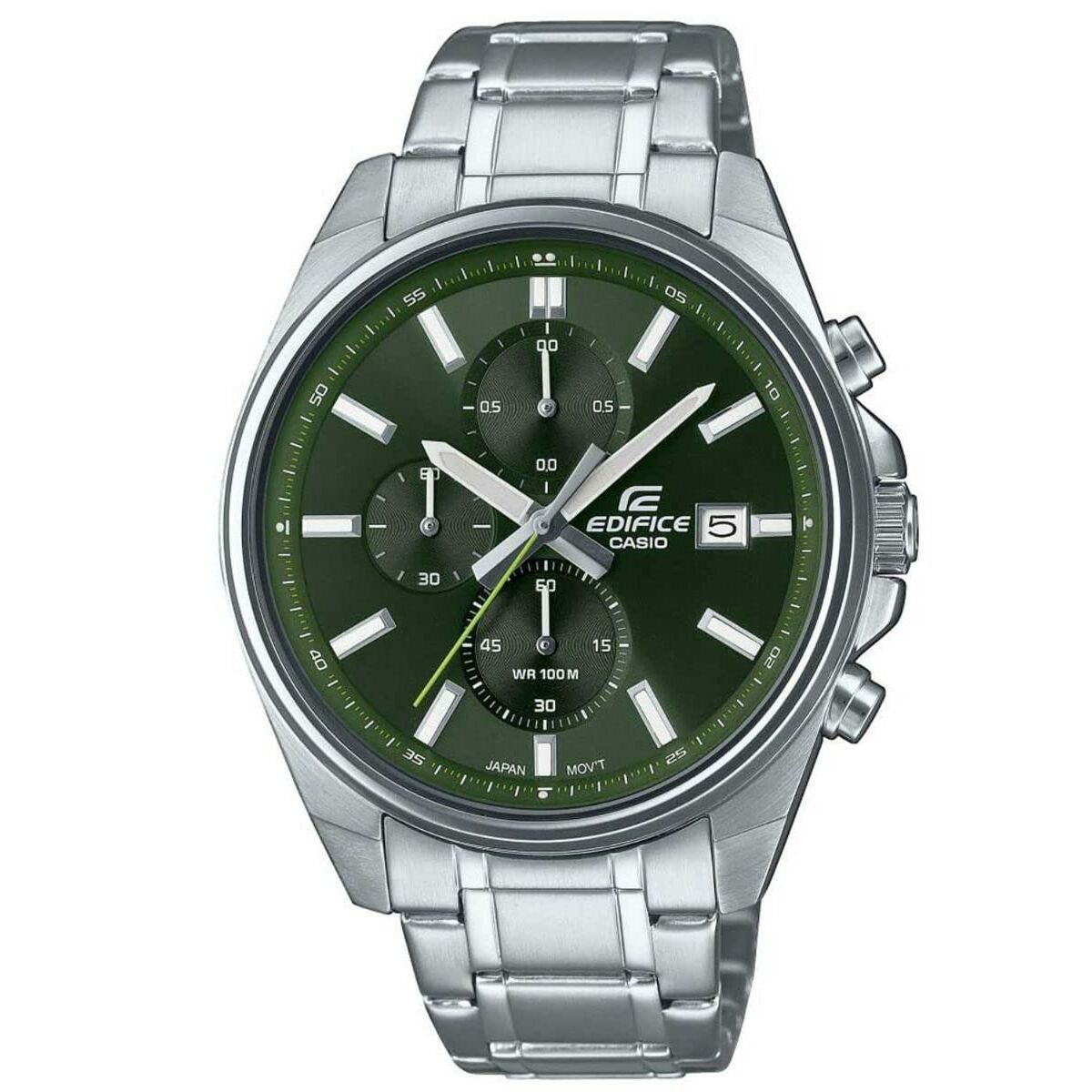 Herrklocka Casio Grön Silvrig - 3