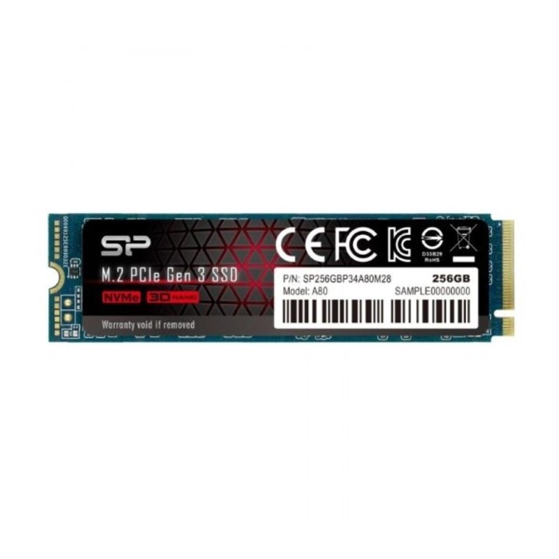 Hårddisk Silicon Power SSD 3400 MB/s SSD - 4