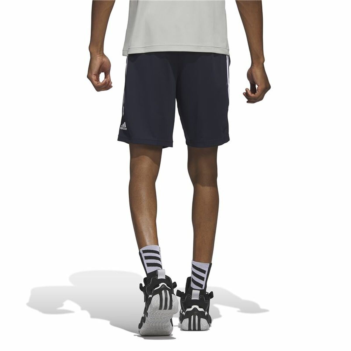 Träningsshorts Adidas 3Bandas-Trainning ipes Svart - 3