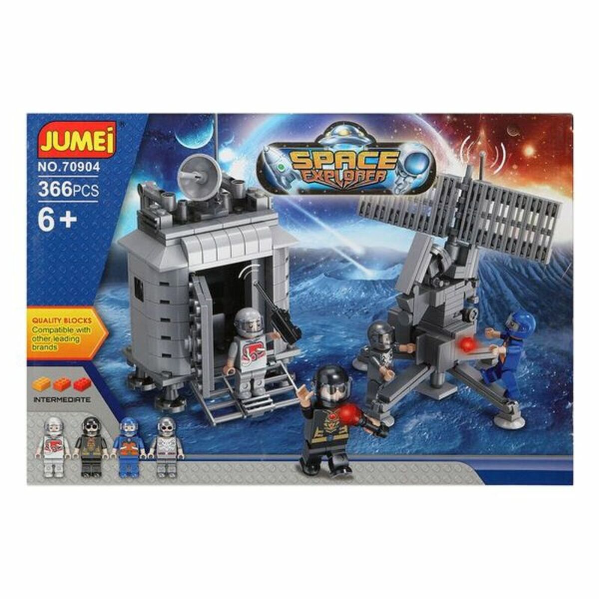 Byggspel + figurer Space Explorer 119788 (366 pcs) Multicolour - 2