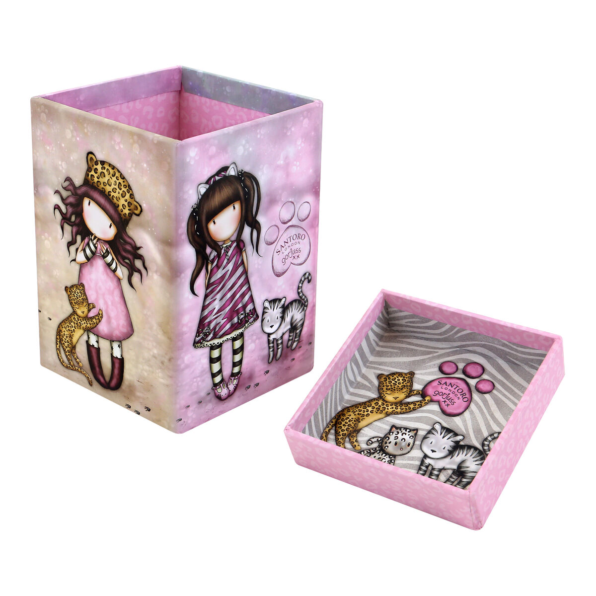 Pennskrin Gorjuss Ruby wild Multicolour Papp (8,2 x 11,2 x 8,2 cm) - 3