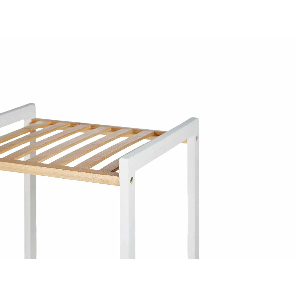 Badrumshyllor Berilo Vit Naturell 35 x 30 x 100 cm 35,2 x 100,2 x 30,2 cm - 2