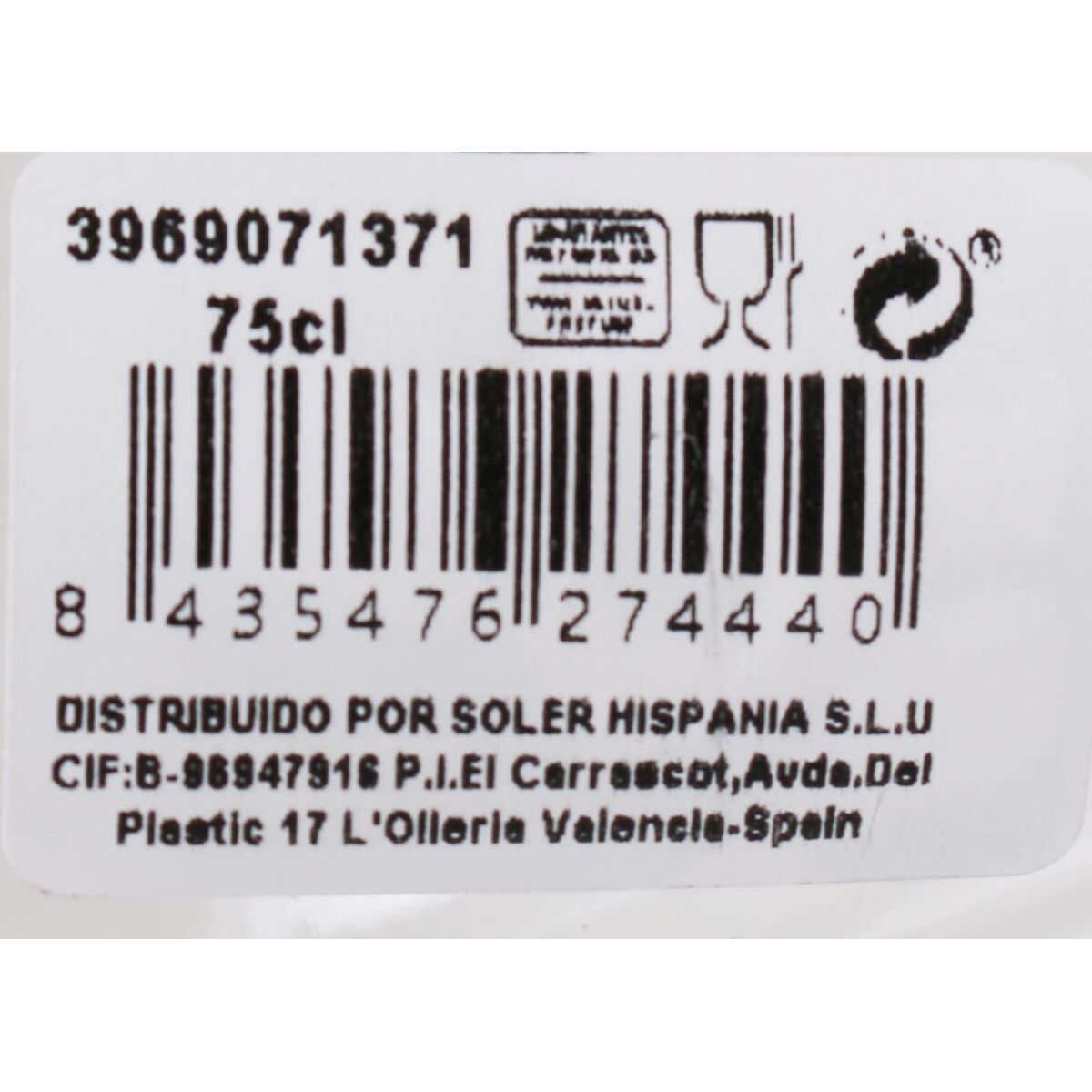 Flaska Verallia Mecano Glas 750 ml (6 antal) - 5