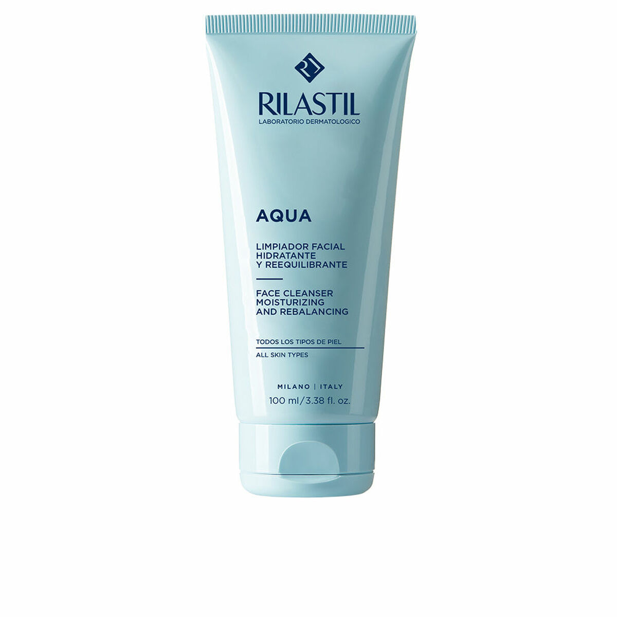 Rengörande ansiktsgel Rilastil Aqua 100 ml