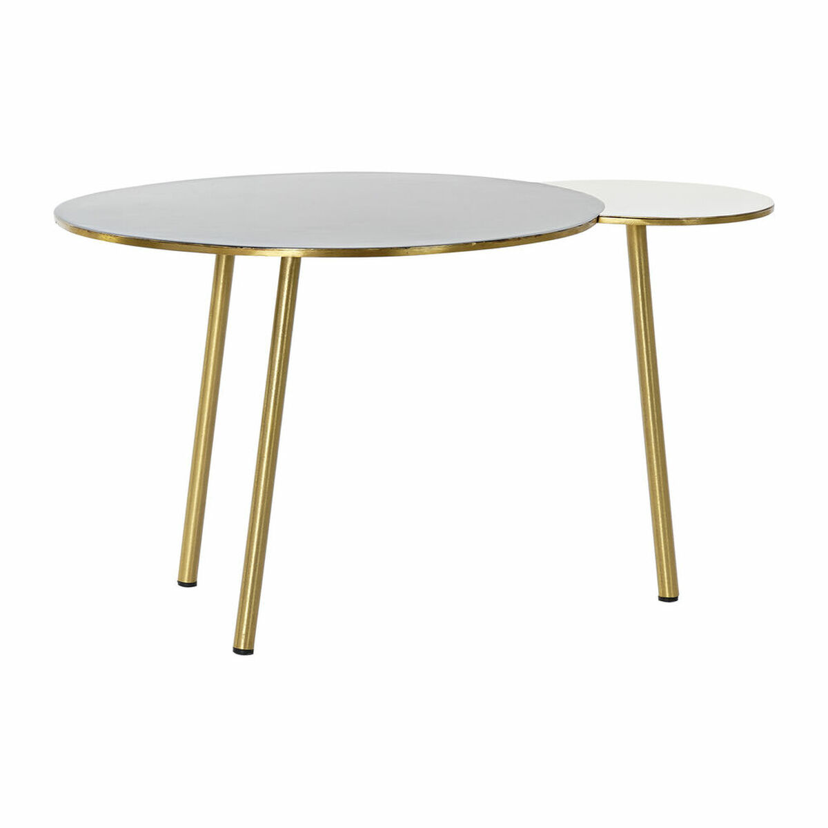 Konsol DKD Home Decor Vit Svart Gyllene Aluminium 67 x 50 x 37 cm - 7