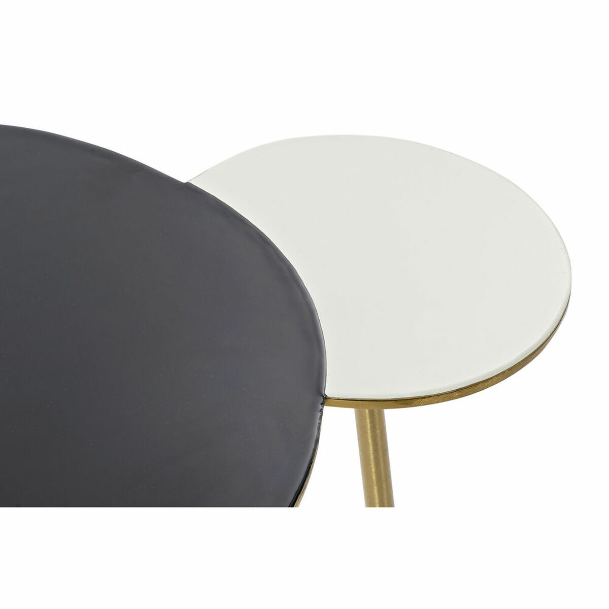 Konsol DKD Home Decor Vit Svart Gyllene Aluminium 67 x 50 x 37 cm - 8