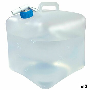 Vattenflaska Aktive Polyetylen 15 L 24 x 28 x 24 cm (12 antal)
