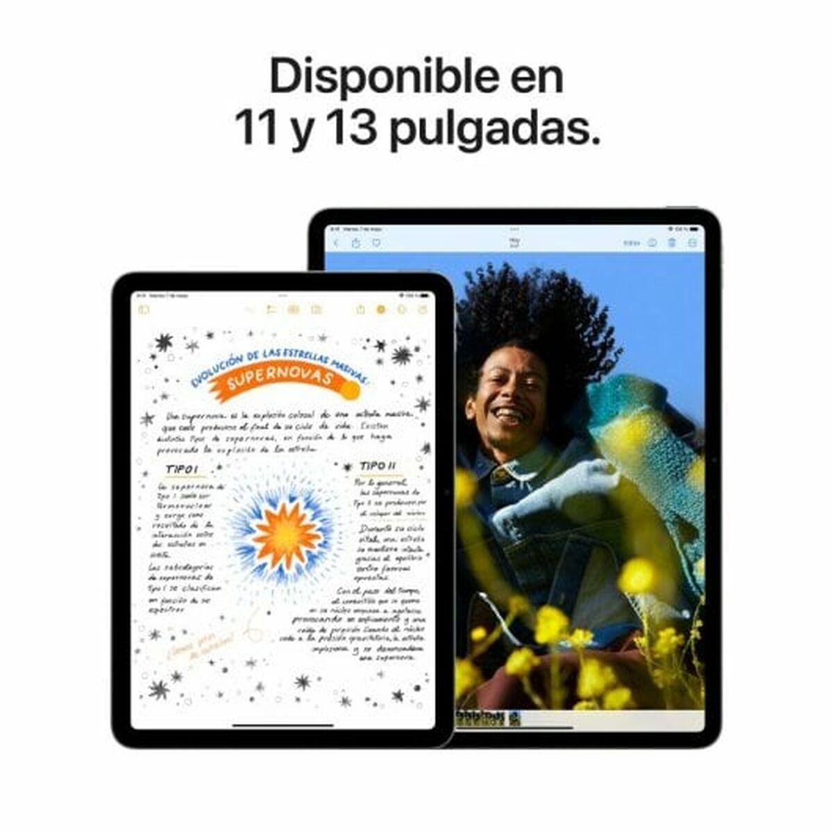 Läsplatta Apple iPad Air 2024 11" 128 GB Vit M2 8 GB RAM - 2