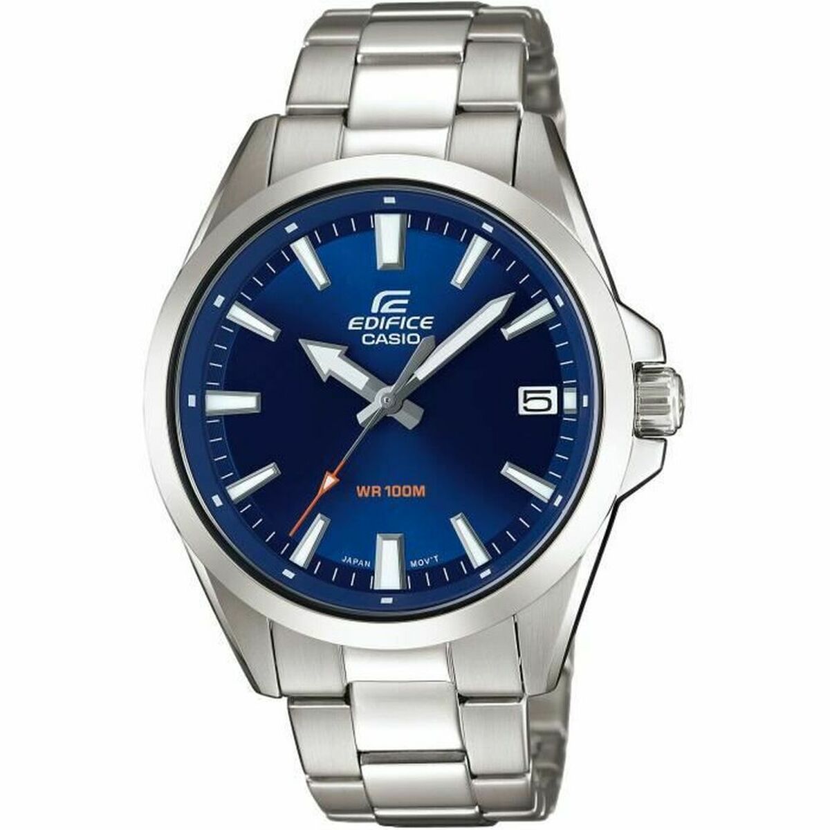 Herrklocka Casio EFV-100D-2AVUEF Grå Silvrig