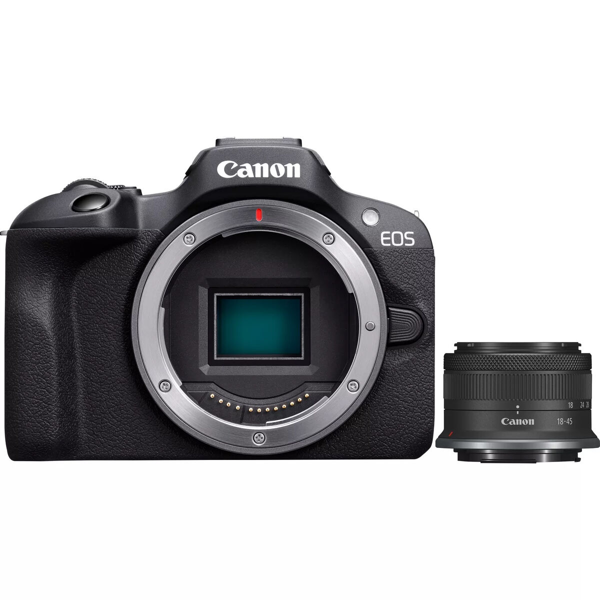 Digitalkamera Canon EOS R100 + RF-S 18 - 2