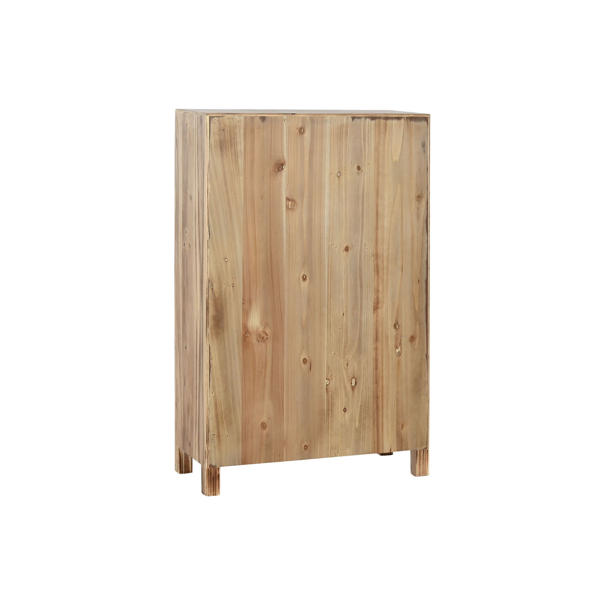 Byrå Home ESPRIT Svart Naturell Gran Trä MDF Orientalisk 63 x 27 x 101 cm - 2