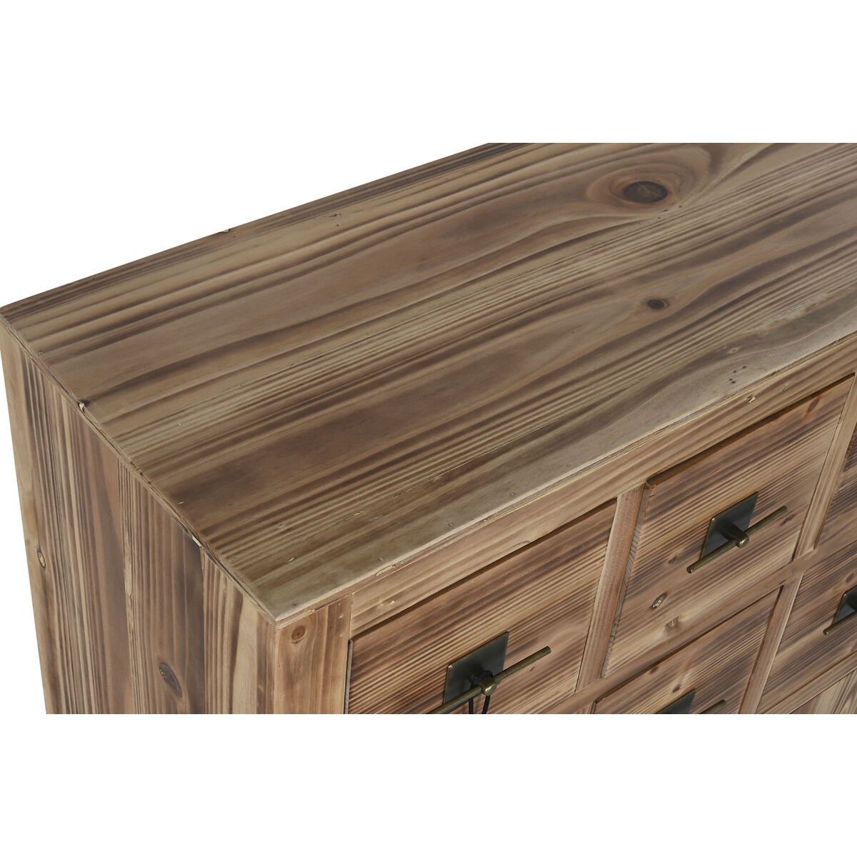 Byrå Home ESPRIT Svart Naturell Gran Trä MDF Orientalisk 63 x 27 x 101 cm - 5