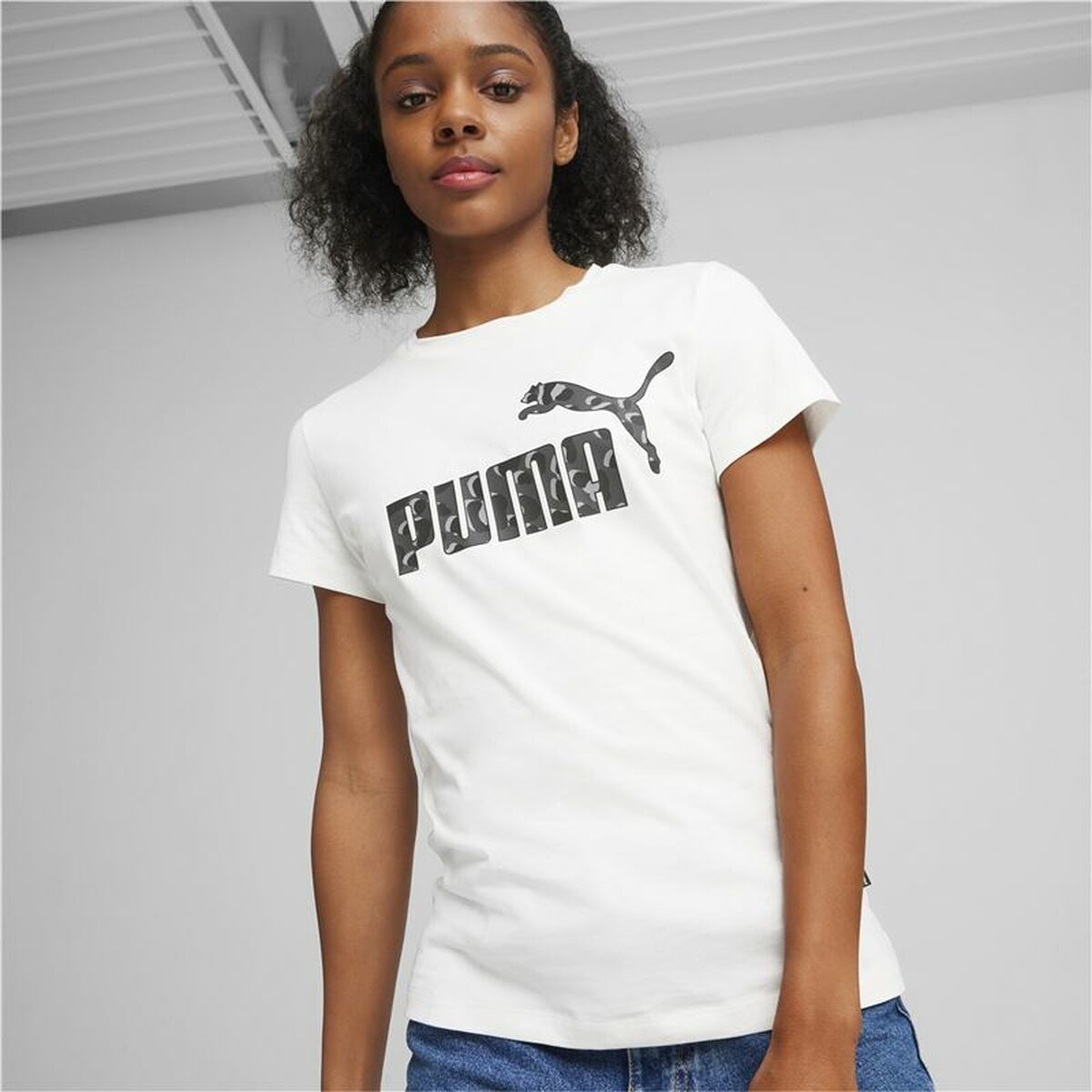 T-shirt med kortärm Dam Puma ESS+ ANIMAL Graphic - 5