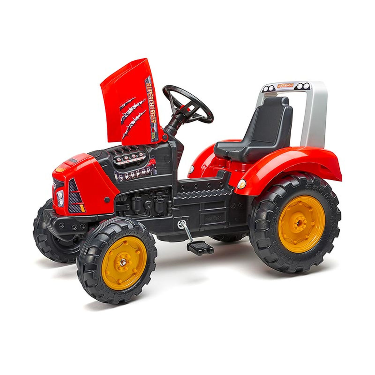 Pedaltraktor Falk Supercharger 2020AB Röd - 4