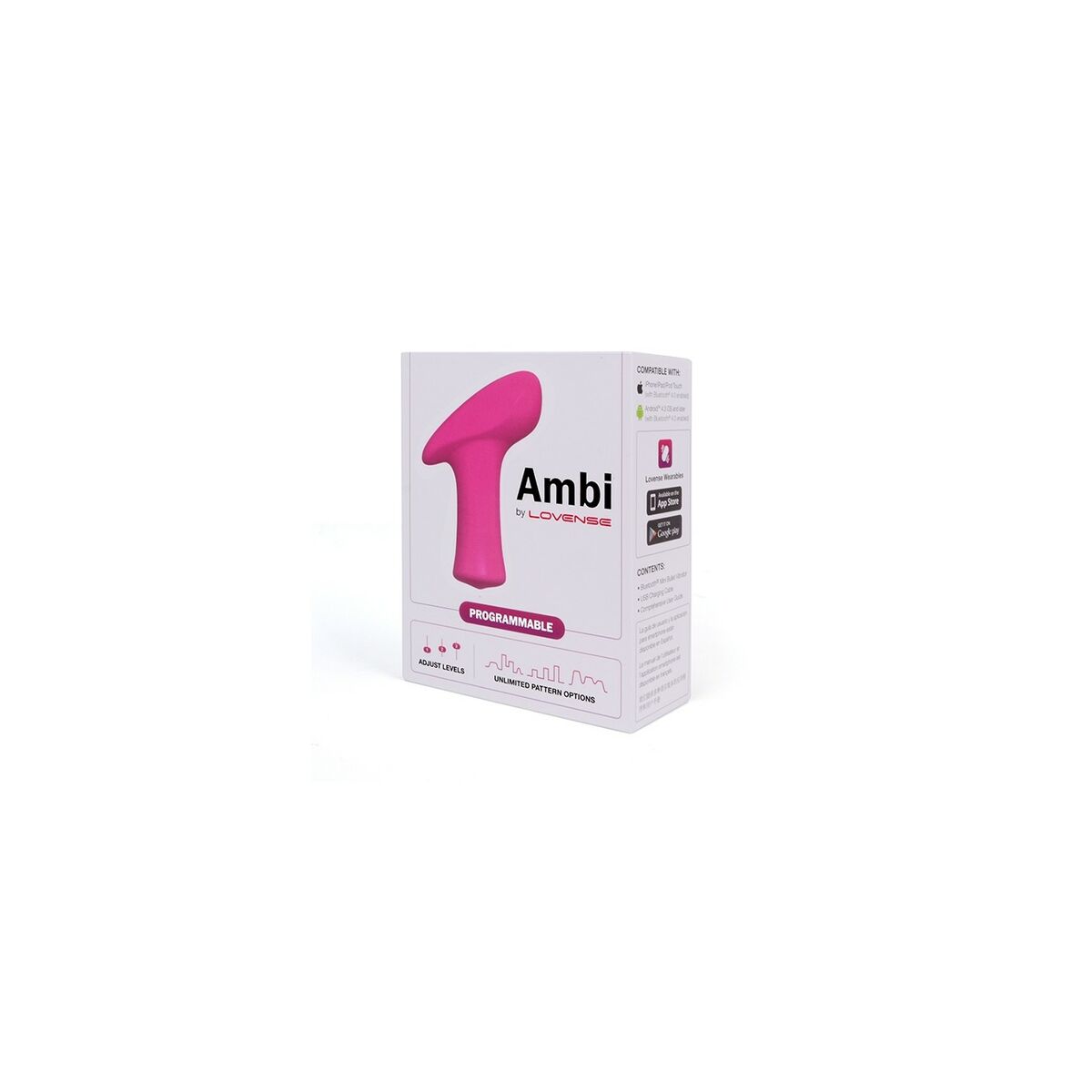 Vibrerande patron Lovense 10730 Rosa - 8