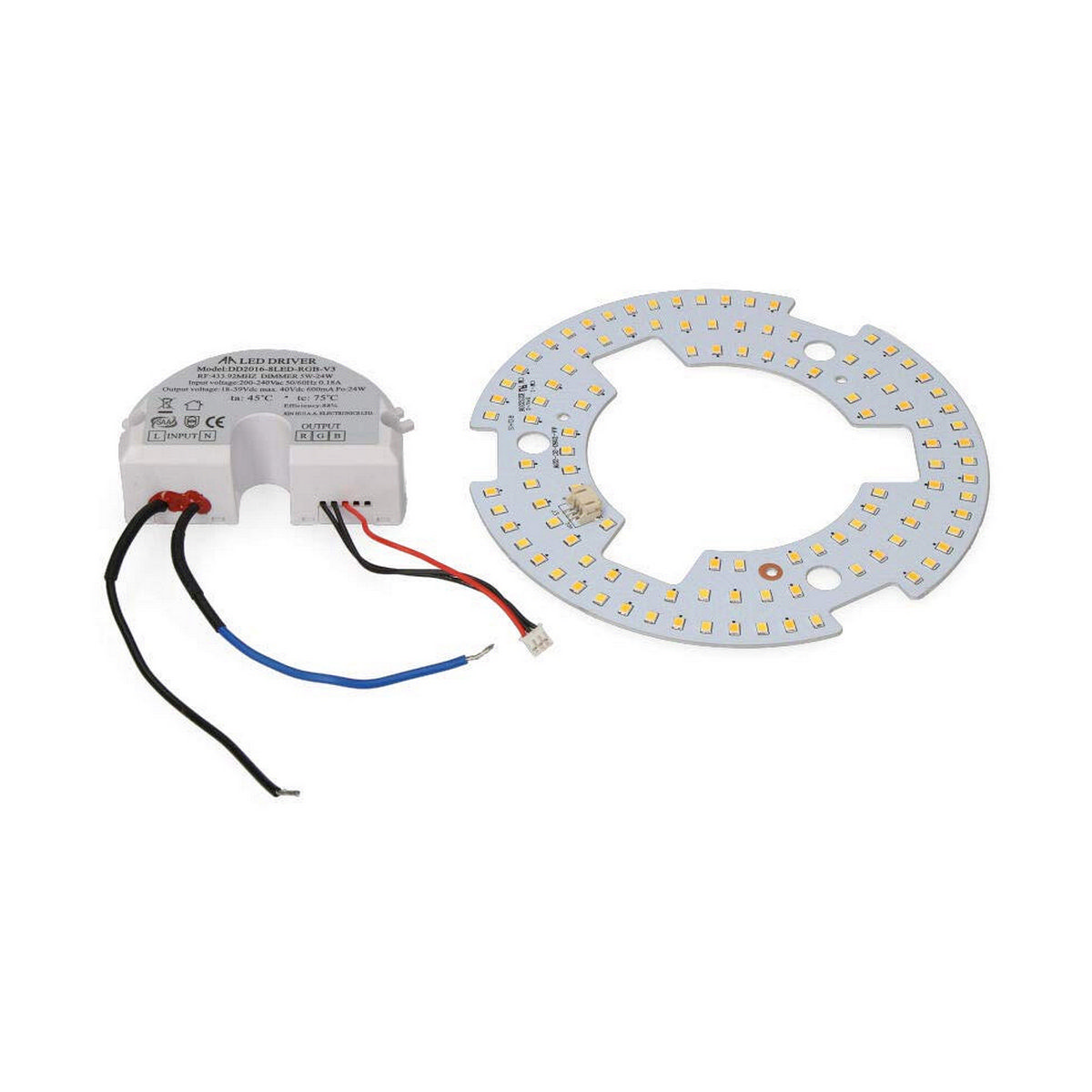 LED Ljus EDM 00192 33808,33809,33810,33811,33812, 33814 Tillbehör för takfläktar - 2