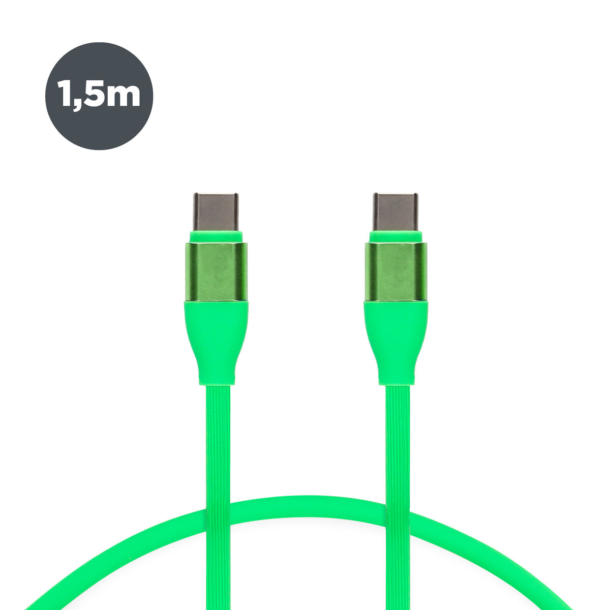 Data-/laddningskabel med USB Contact