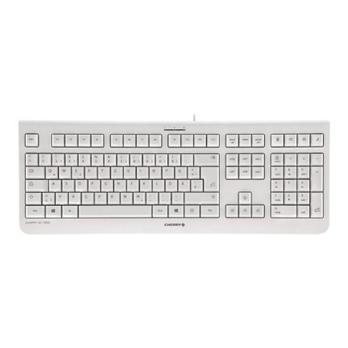 Tangentbord Cherry JK-0800ES-0- Grå Qwerty Spanska