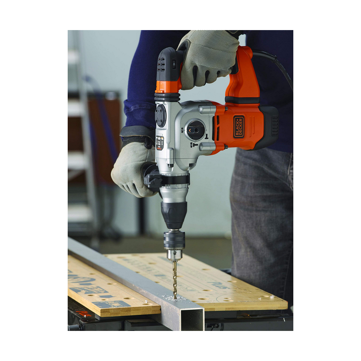 Perforeringshammare Black & Decker BEHS03K - 4