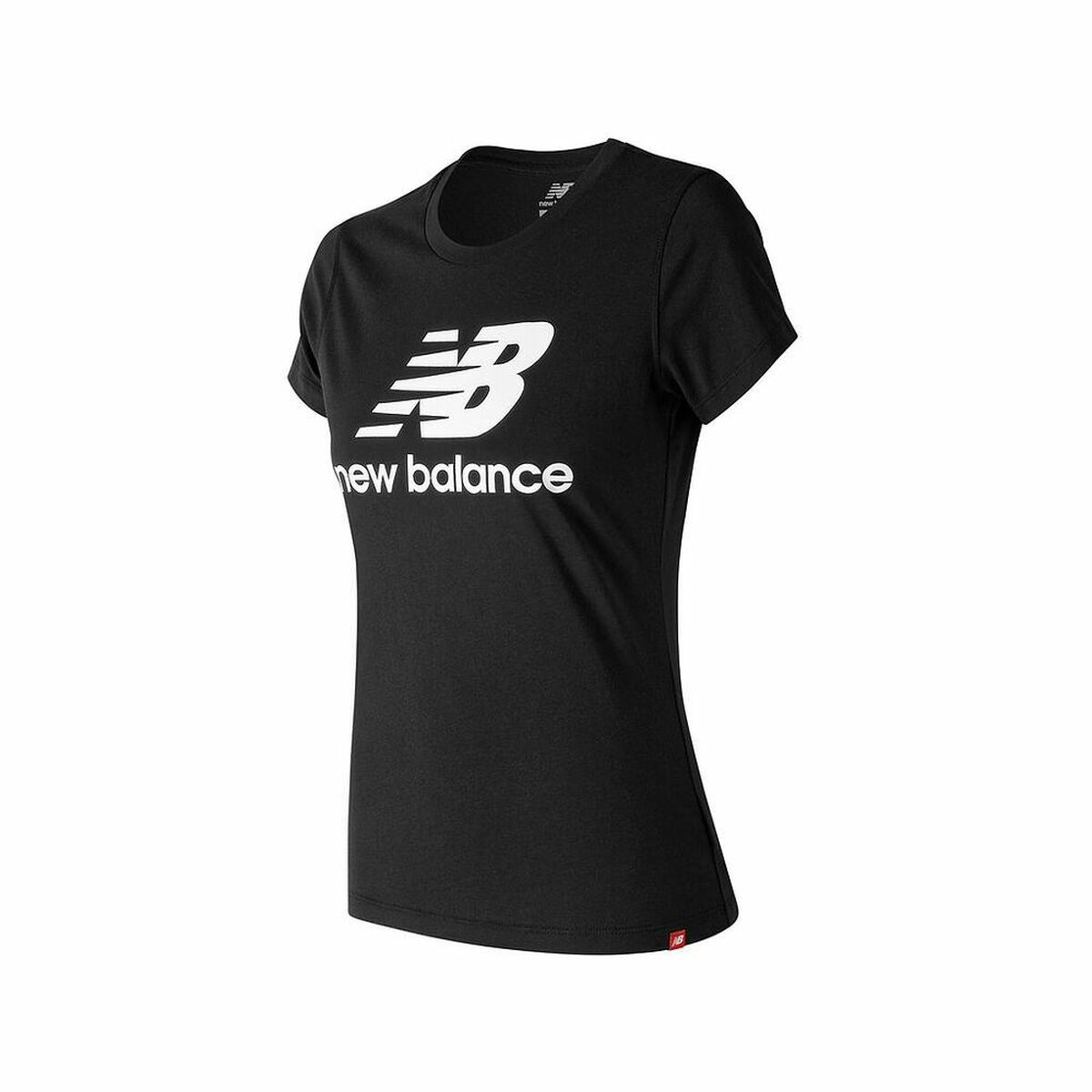 T-shirt med kortärm Dam New Balance WT91546 Svart - 2