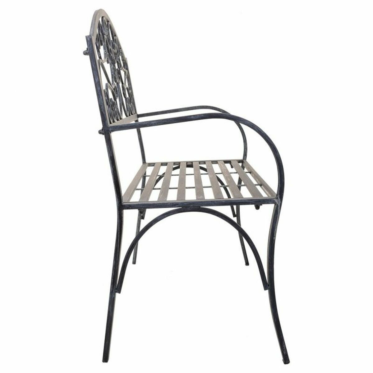 Bänk Alexandra House Living Grå Järn 53 x 91 x 153 cm - 4