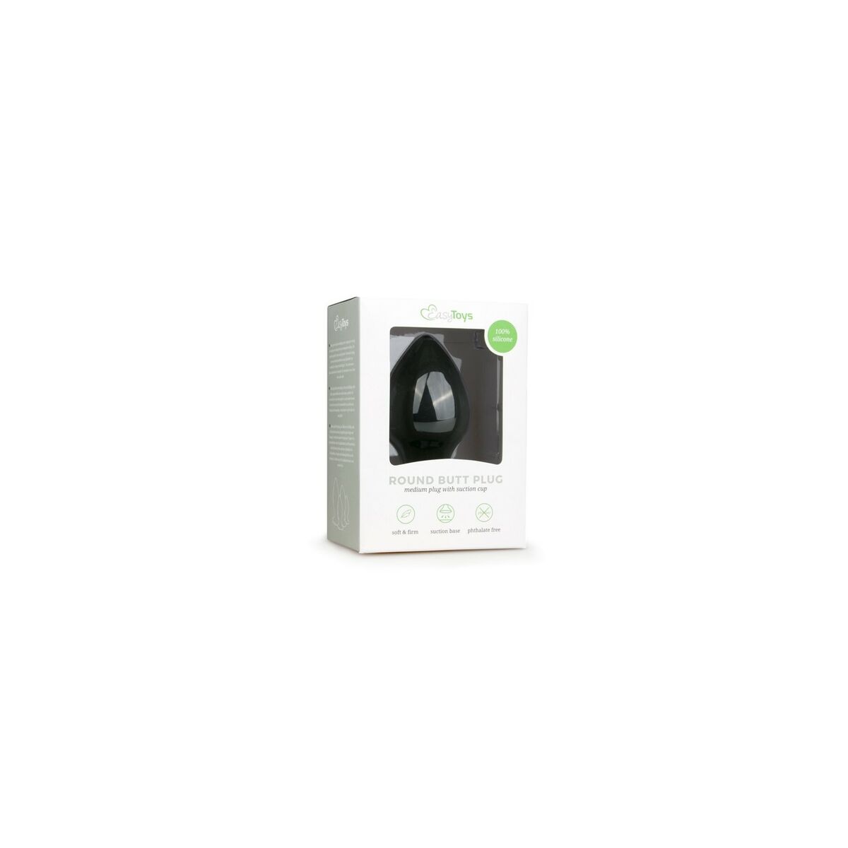 Analplugg EasyToys Svart - 2