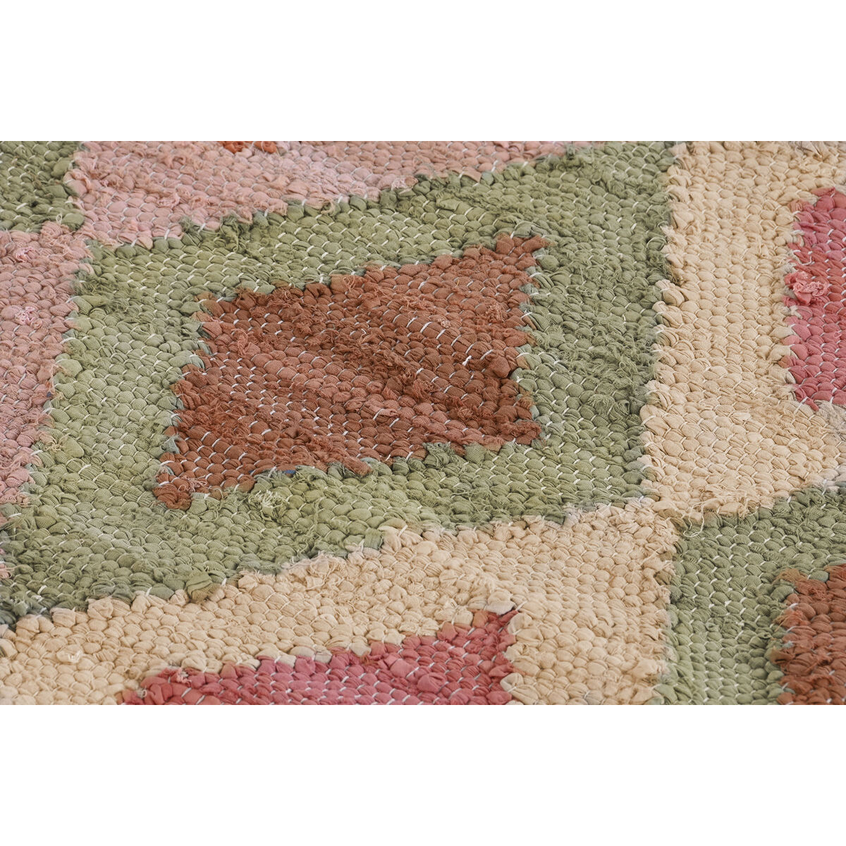 Matta DKD Home Decor Grå Gul Multicolour Romb 160 x 230 x 1 cm - 5