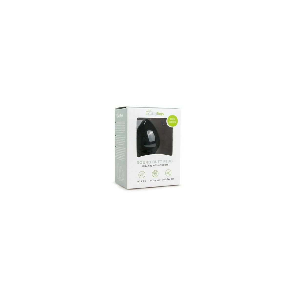 Analplugg EasyToys Svart - 2